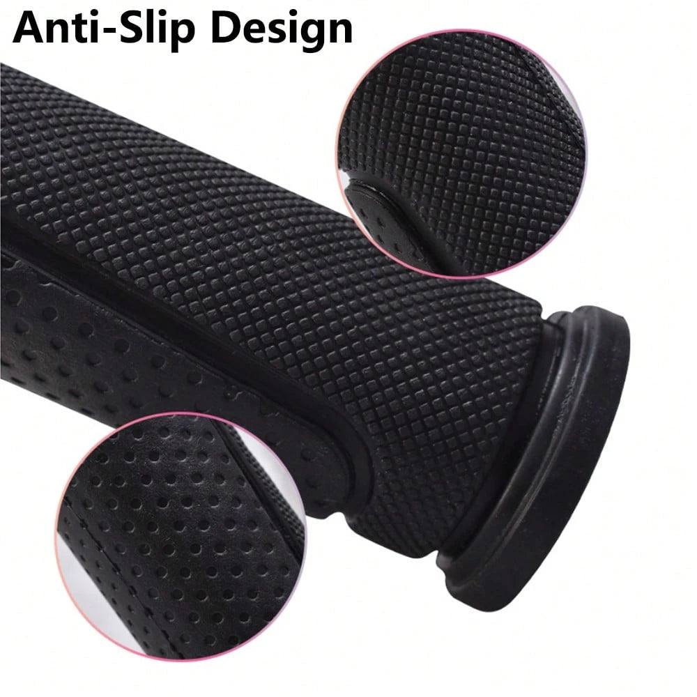 2pcs/1pair Anti-Slip Soft Rubber Handlebar Grips Balance Bike Scooter Bicycle Tricycle, Comfortable Non-Slip Handle Protective Cover Push Bike Handle Sleeve Protector