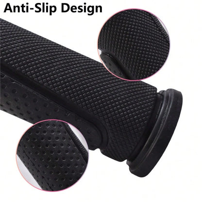 2pcs/1pair Anti-Slip Soft Rubber Handlebar Grips Balance Bike Scooter Bicycle Tricycle, Comfortable Non-Slip Handle Protective Cover Push Bike Handle Sleeve Protector