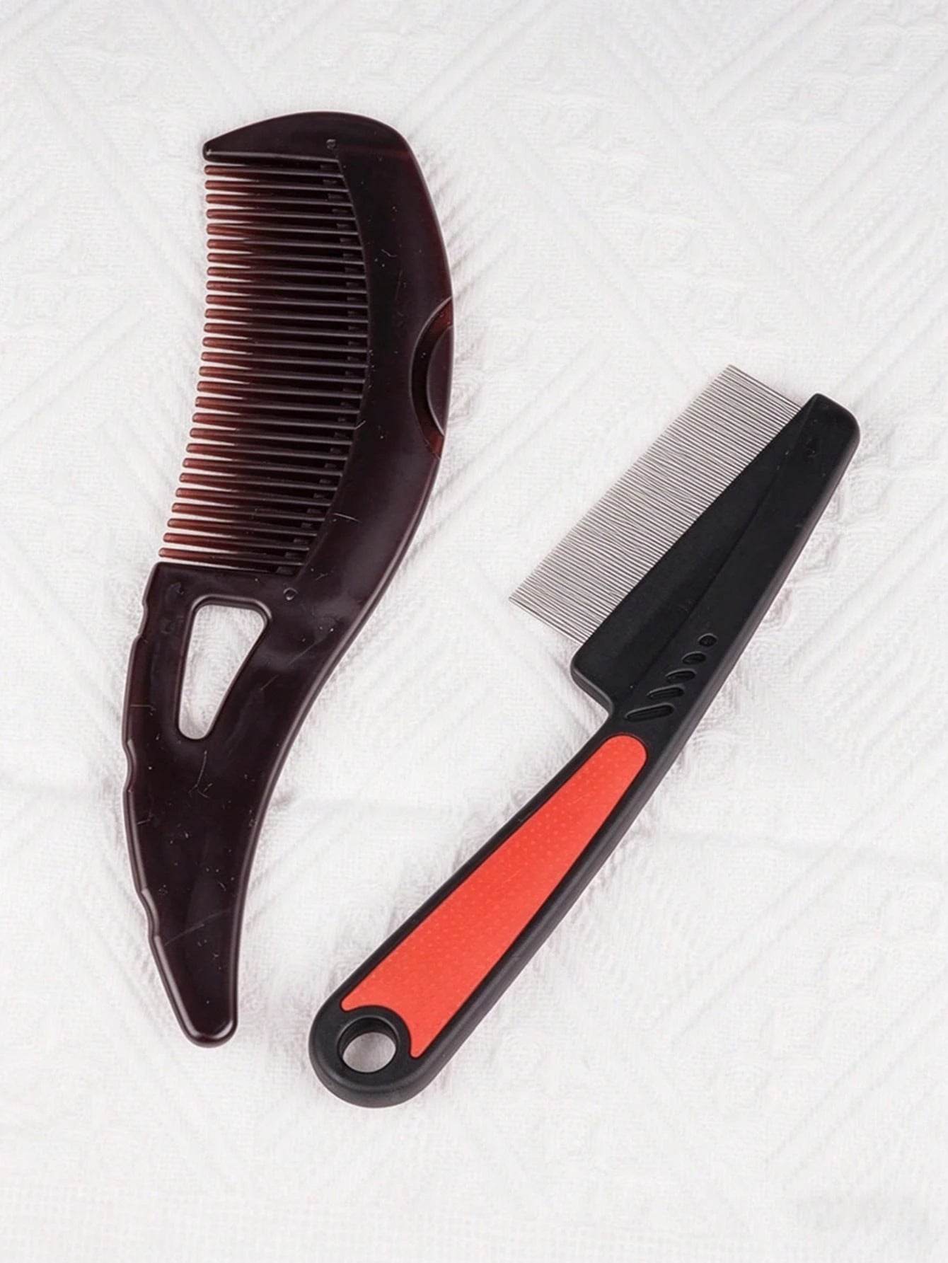 2pcs Dandruff Comb, Stainless Steel Fine Tooth Comb, Scalp Psoriasis Brush, Dandruff Brush, Head Lice Comb, Multi-Function Hair Brush For Scalp Massage, Suitable For Men, Women, And Children