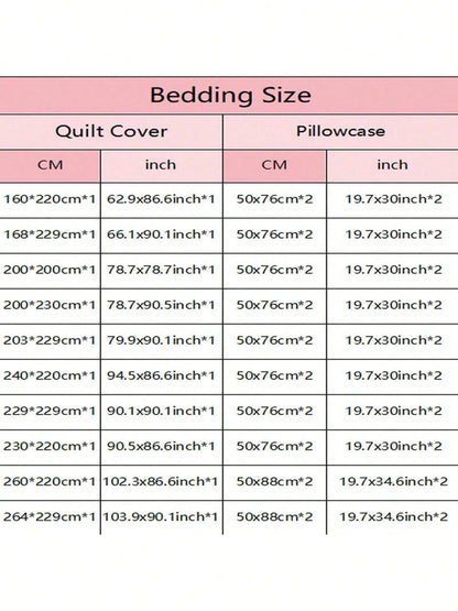 3-Piece Luxury Black Leopard Print Gothic Style Duvet Cover Set, Random Pillowcase Pattern, Duvet Cover Set (1 Duvet Cover + 2 Pillowcases, Pillow Inserts Not Included), Soft Warm Comfortable Bedding