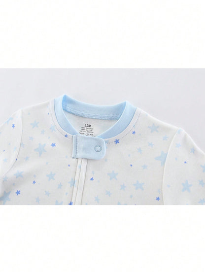 3 Pieces Baby Boy Girl 0-12months Fashion Long Sleeve Rompers Soft Newborn Clothes Autumn Winter