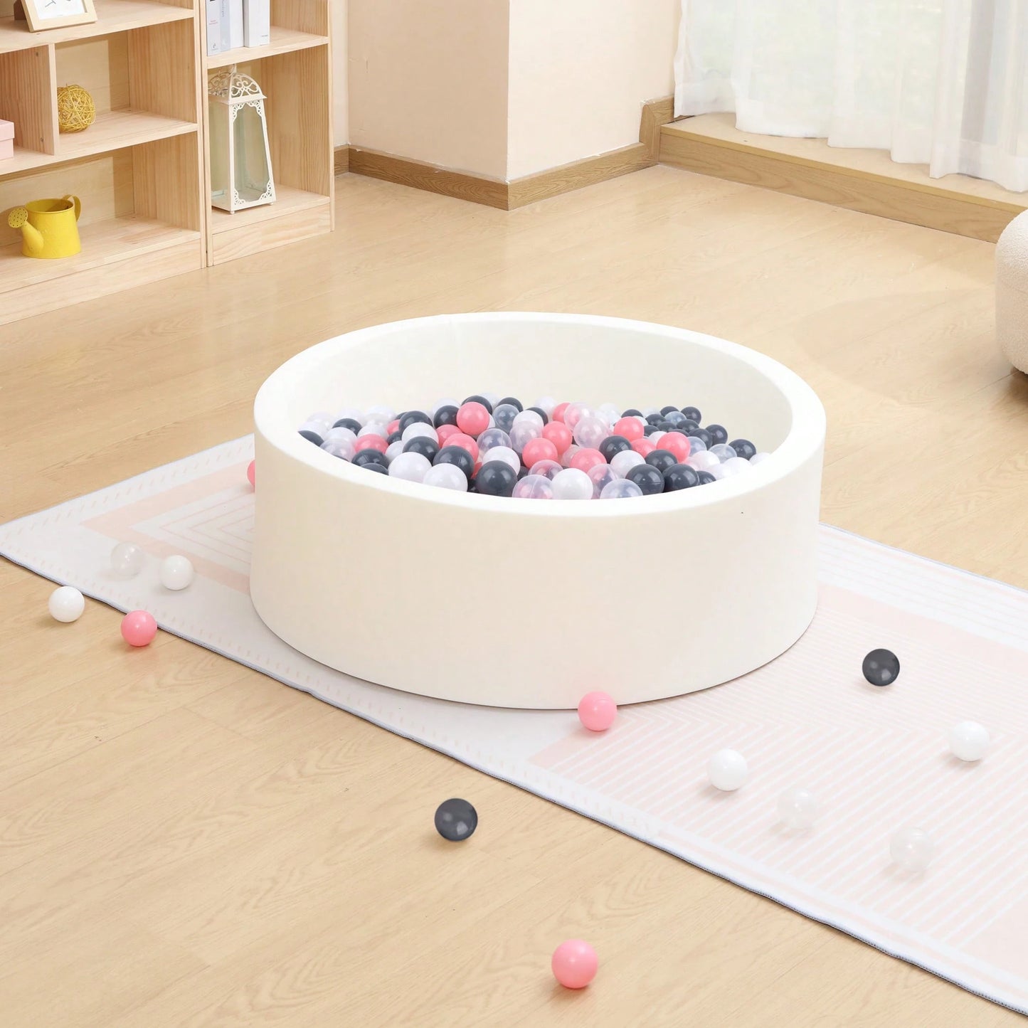 30/80pcs 2.16 Inch Anti-Pressure Ball Pit Balls, Toddler Children Swimming Pool Water Toys, Multi-Color Balls, Suitable For Play Tent, Ideal Gift For Boys And Girls