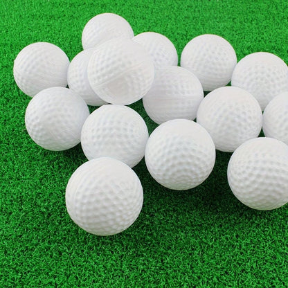 30pcs Golf Practice Balls, 41mm Hollow Design, Suitable For Indoor Use, Perfect For Training And Practice, Golf Training Equipment, Smooth Surface
