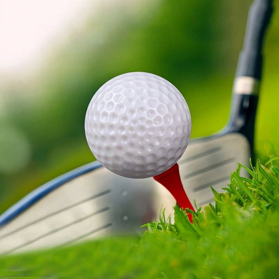 30pcs Golf Practice Balls, 41mm Hollow Design, Suitable For Indoor Use, Perfect For Training And Practice, Golf Training Equipment, Smooth Surface