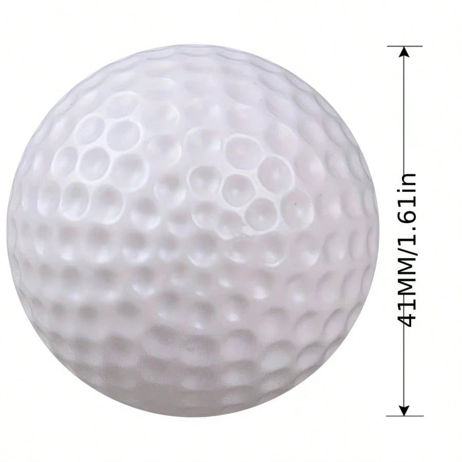 30pcs Golf Practice Balls, 41mm Hollow Design, Suitable For Indoor Use, Perfect For Training And Practice, Golf Training Equipment, Smooth Surface