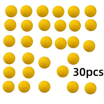 30pcs Golf Practice Balls, 41mm Hollow Design, Suitable For Indoor Use, Perfect For Training And Practice, Golf Training Equipment, Smooth Surface