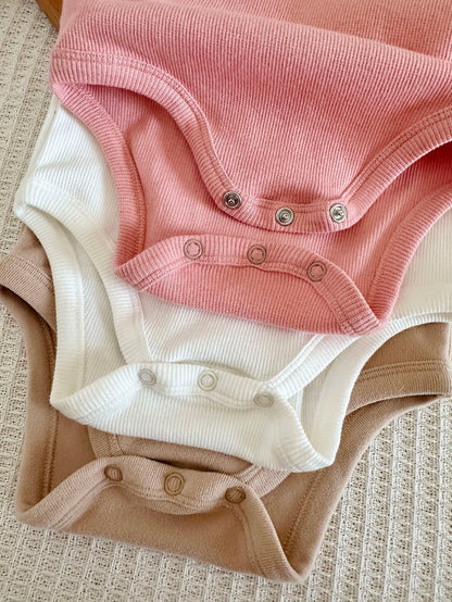 3PCS Baby Girls Bodysuits