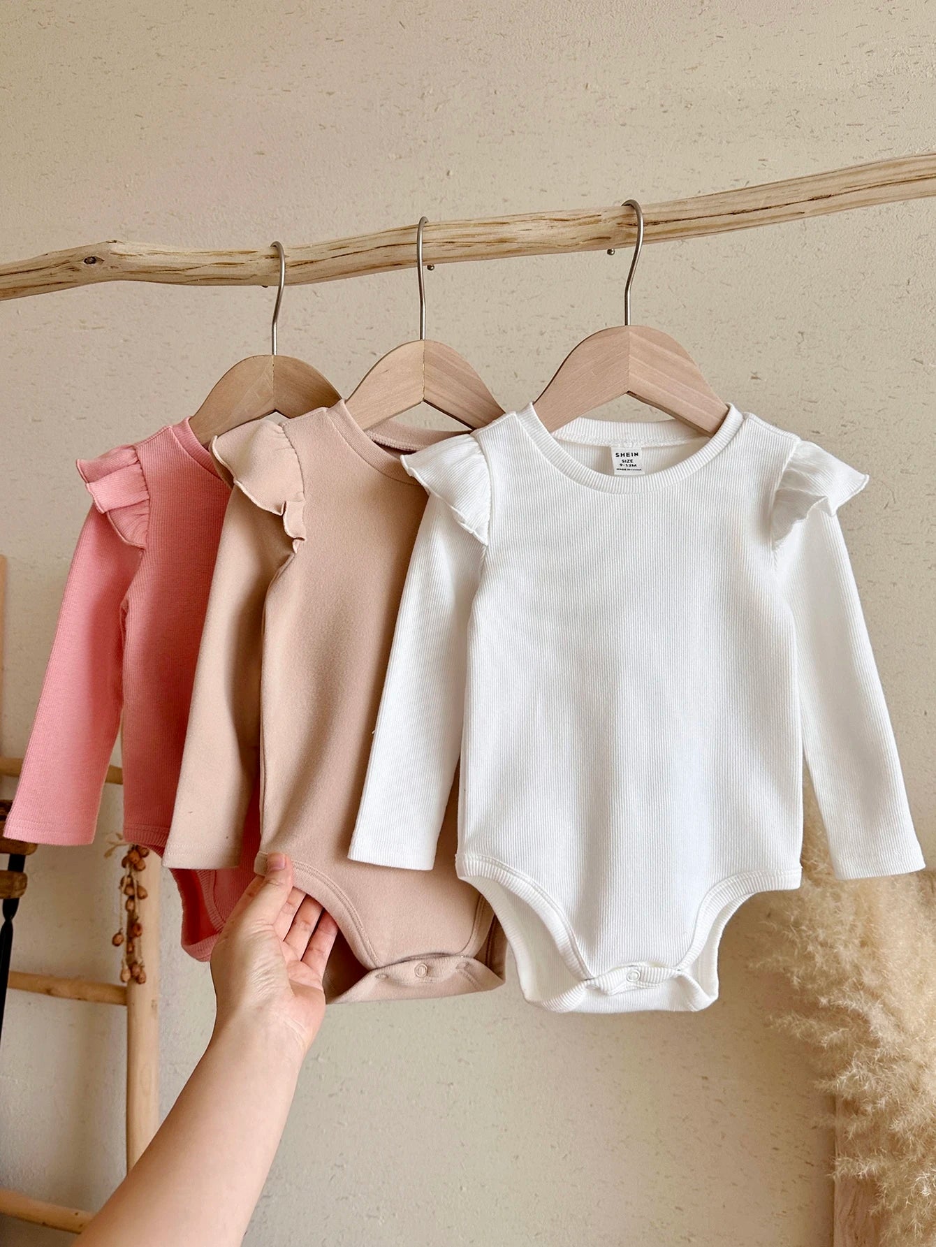 3PCS Baby Girls Bodysuits