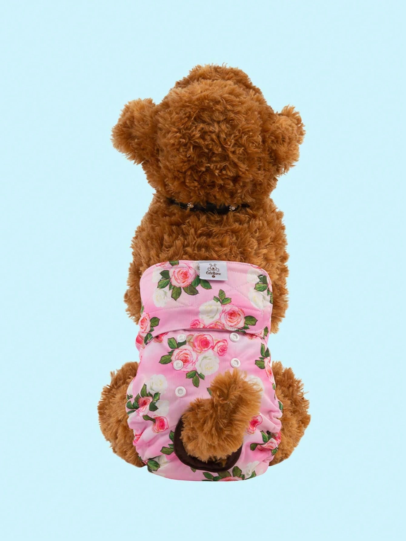 3PCS Random Color (3-Pack) Washable & Reusable Premium Female Dog Diapers, Anti-Leakage Diaper Pants, Suitable For Medium, Large, Small Dogs, Puppies, Heat Period