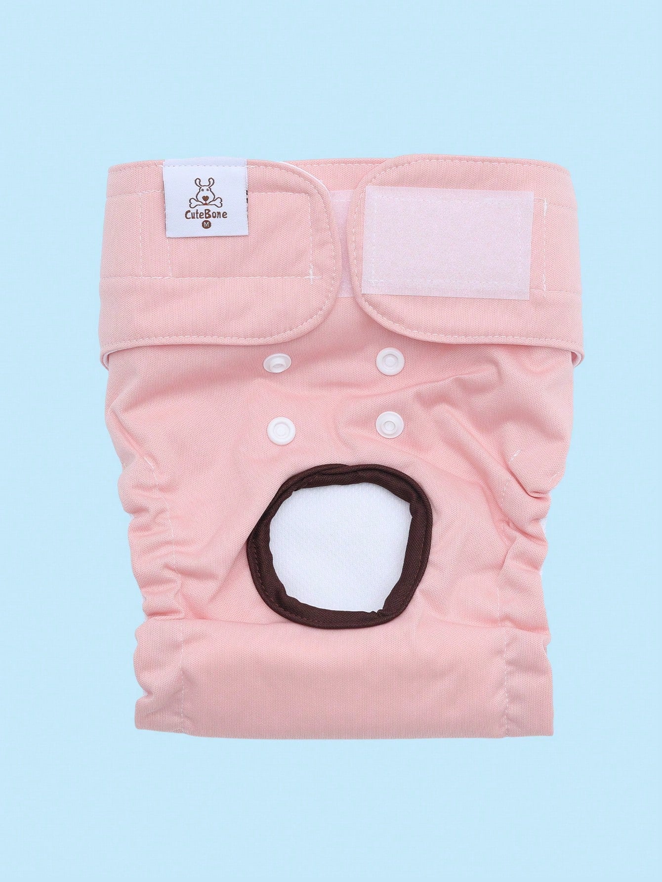 3pcs Random Color Reusable Female Dog Diapers, High Absorbency, Anti-Harassment, Puppy Training, Adjustable Elastic, Pet Underwear, Suitable For Small And Medium Female Dogs.