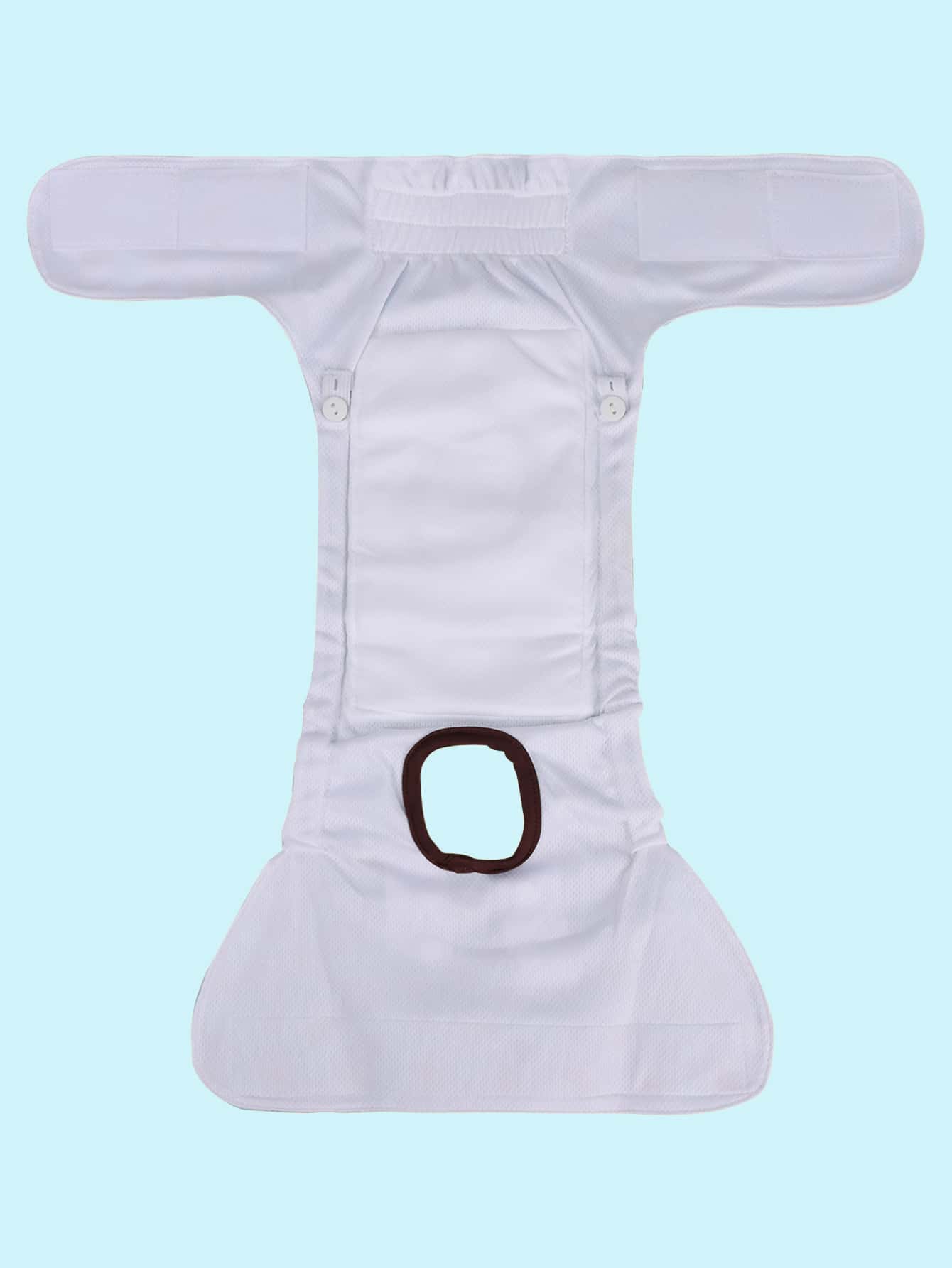 3pcs Random Color Reusable Female Dog Diapers, High Absorbency, Anti-Harassment, Puppy Training, Adjustable Elastic, Pet Underwear, Suitable For Small And Medium Female Dogs.