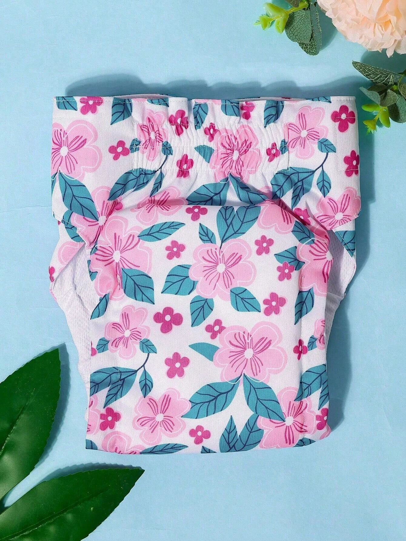 3pcs Reusable Random Print Female Dog Diapers