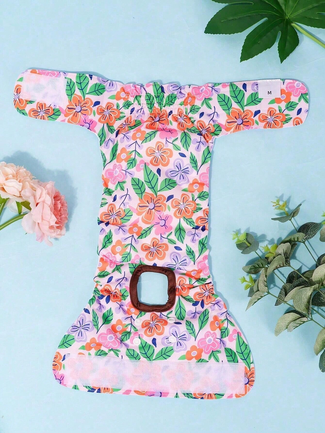 3pcs Reusable Random Print Female Dog Diapers