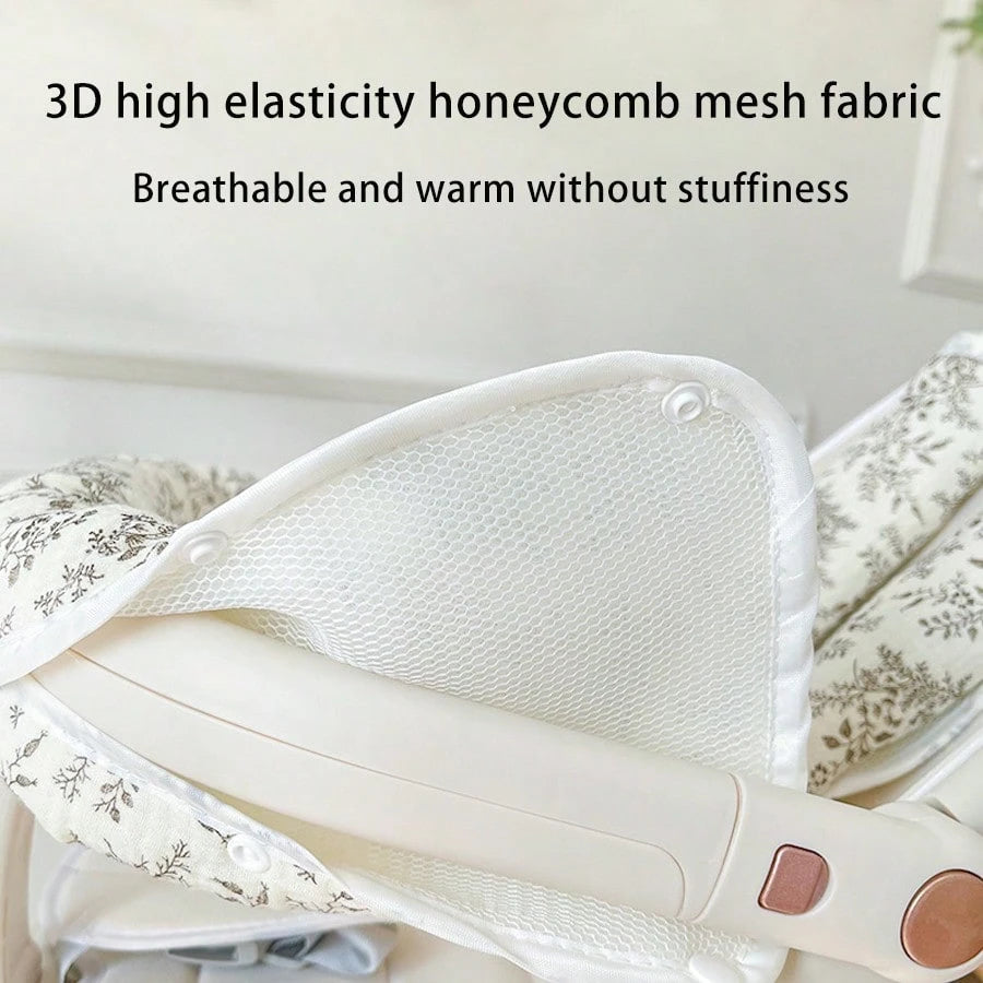 3pcs/Set Baby Stroller Handle Grip Cover, Harness Shoulder Pad, Removable & Washable, 3D Honeycomb Breathable Design, Universal Stroller Accessories