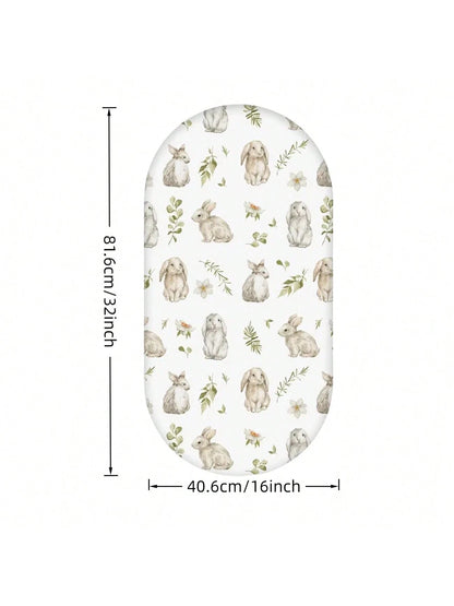 4 Packs Bassinet Sheets, Bassinet Sheets For Baby Boy And Girl, Bassinet Sheet Neutral, Fit For Rectangle, Round, Oval Mattress, Flexible For Different Bassinet Pad/Mattress Love Valentine