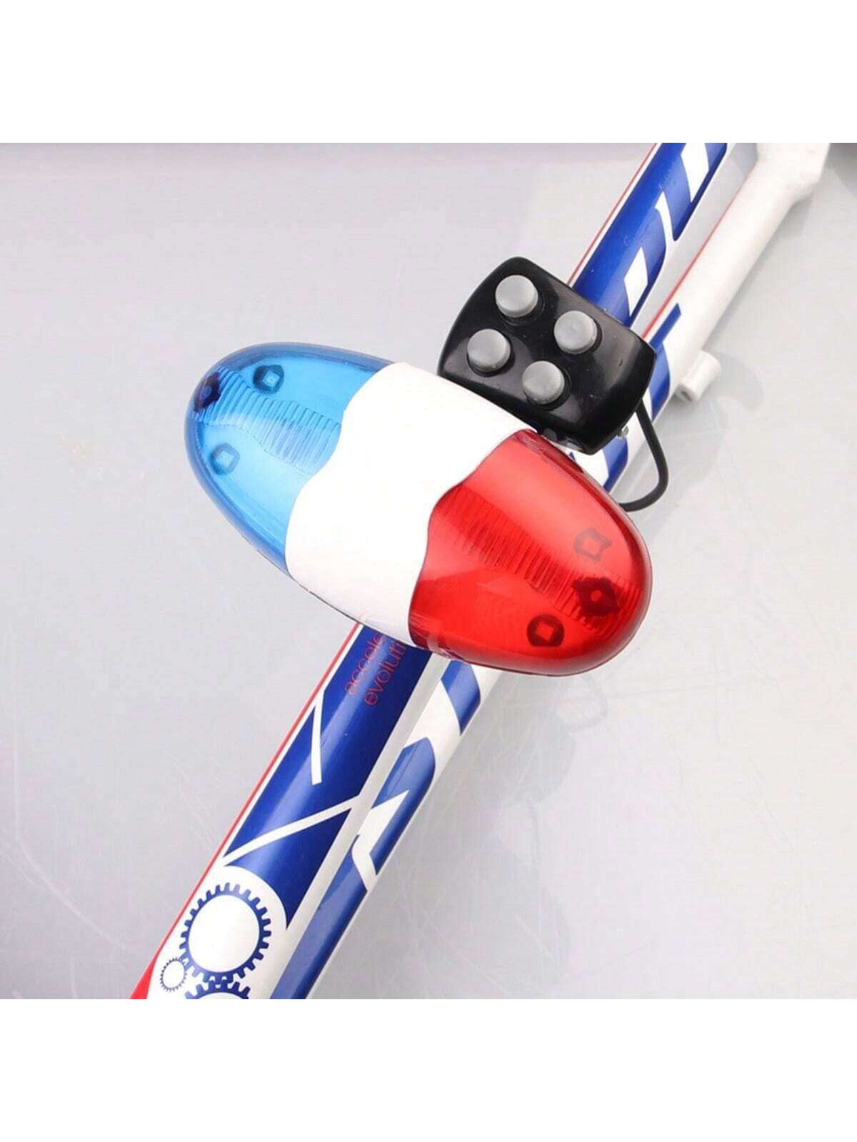 4 Sounds Police Siren Trumpet Horn Bike Rear Light For Taillight Waterproof Bicycle Bell 6 Flashing LED Light Bike Accessories
