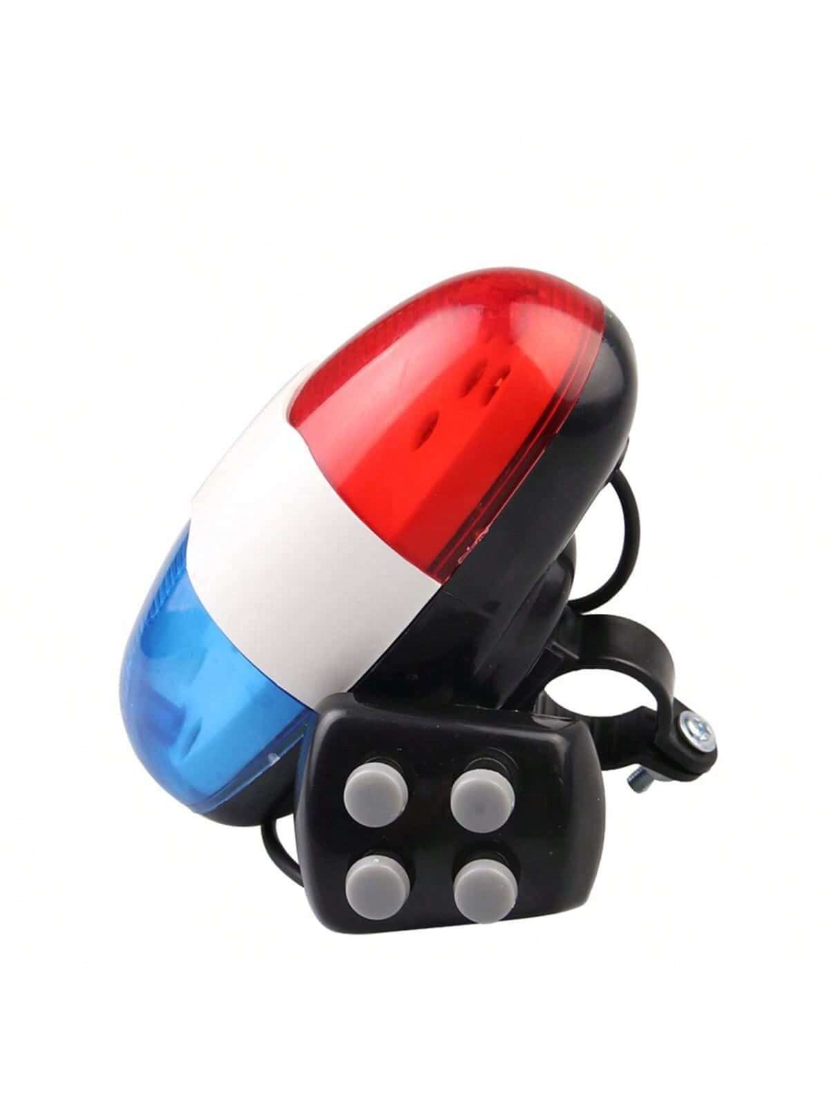 4 Sounds Police Siren Trumpet Horn Bike Rear Light For Taillight Waterproof Bicycle Bell 6 Flashing LED Light Bike Accessories