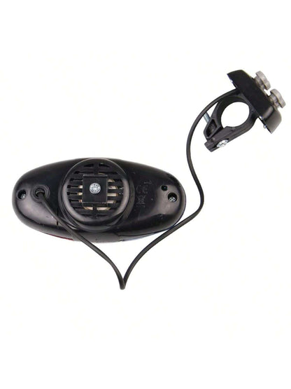 4 Sounds Police Siren Trumpet Horn Bike Rear Light For Taillight Waterproof Bicycle Bell 6 Flashing LED Light Bike Accessories