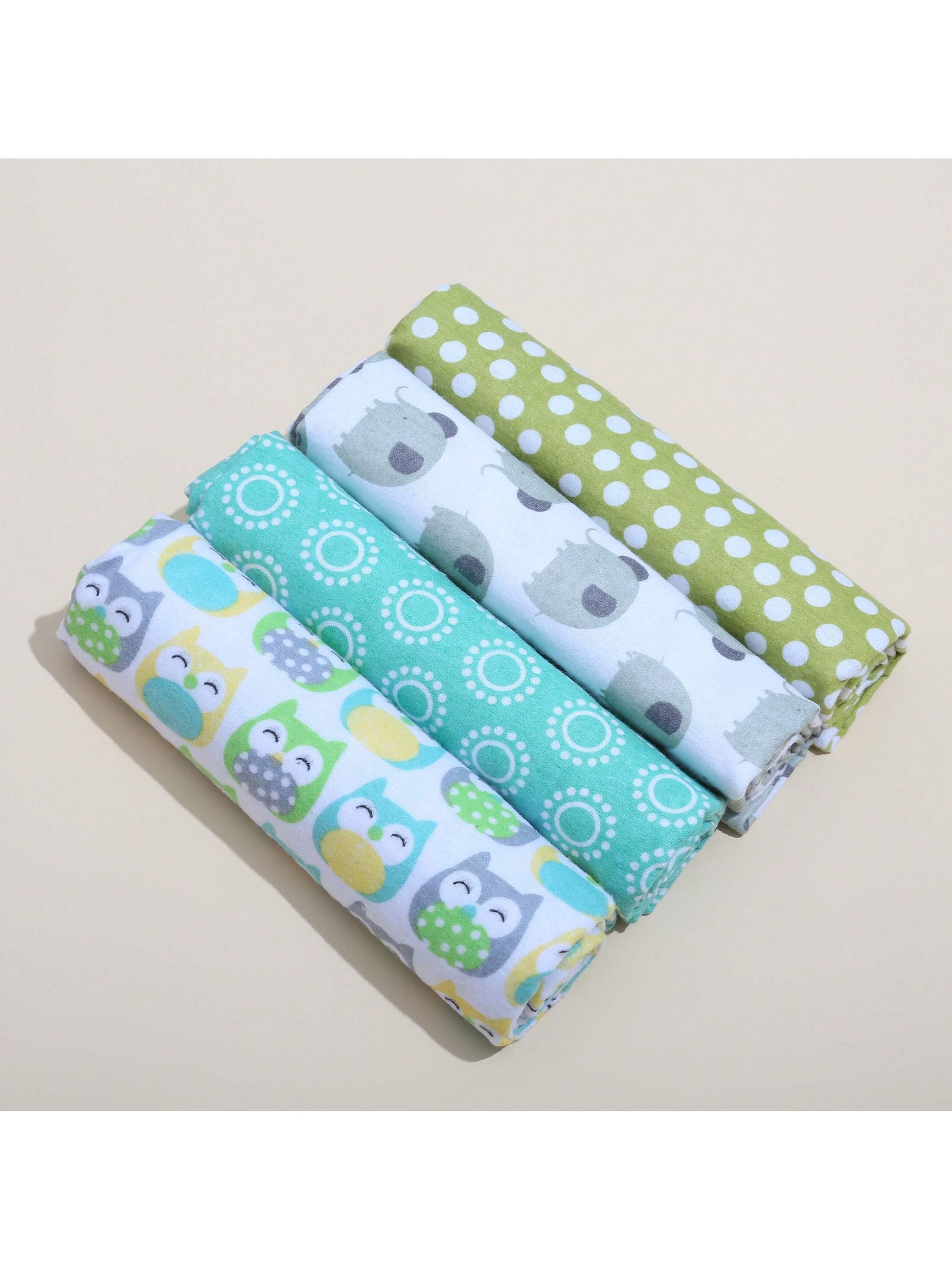 4pcs Baby Swaddle Blankets, Soft Comfortable Newborn Swaddles Love Valentine