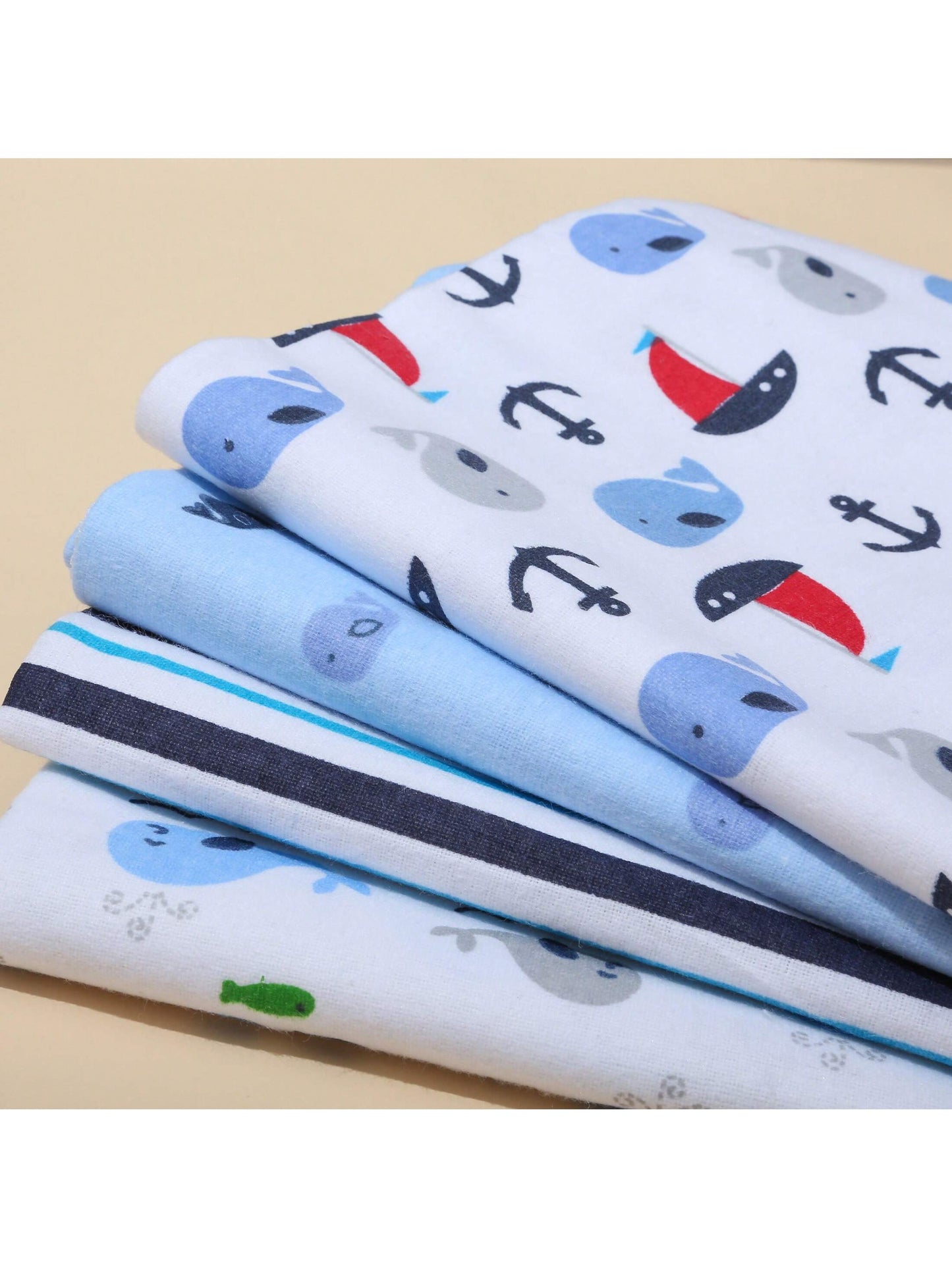 4pcs Baby Swaddle Blankets, Soft Comfortable Newborn Swaddles Love Valentine