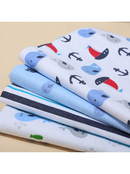 4pcs Baby Swaddle Blankets, Soft Comfortable Newborn Swaddles Love Valentine