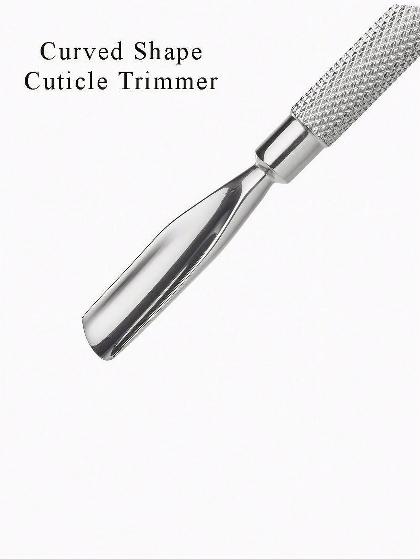 4Pcs Cuticle Pusher Double Sided- Sharp Edge Spoon Shaped Dual Ended Cuticle Pusher Remover Clean Stainless Steel Manicure Pedicure Manicure Care Tool,Nail Supplies,Nail Tools,Nail Art Tools,Back To