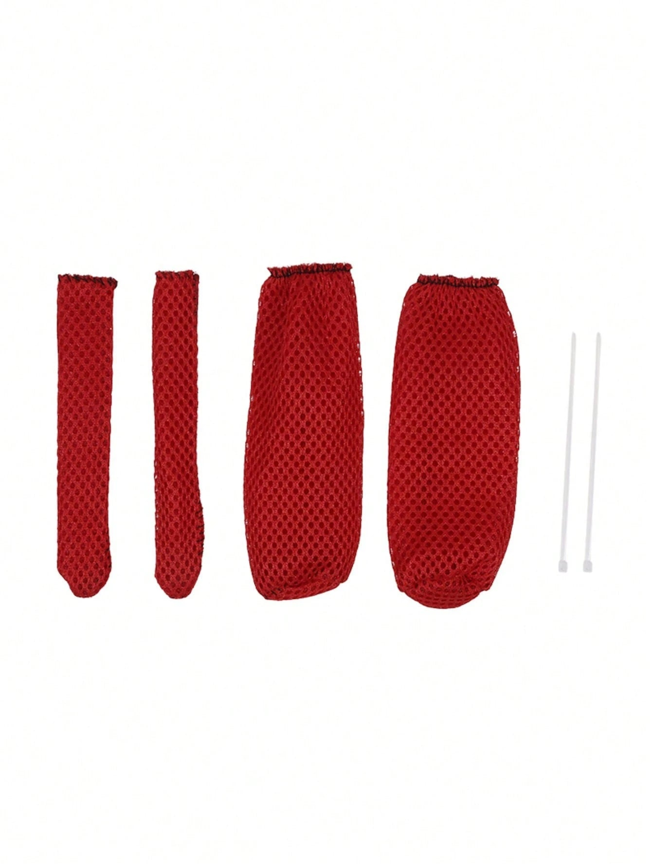 4pcs/Set (2 Handlebar Grips + 2 Brake Lever Covers) Universal All-Season Bicycle/Motorcycle Handlebar Grips, Anti-Slip, Sweat-Absorbent, Breathable And Comfortable, Suitable For Bicycles, Scooters And