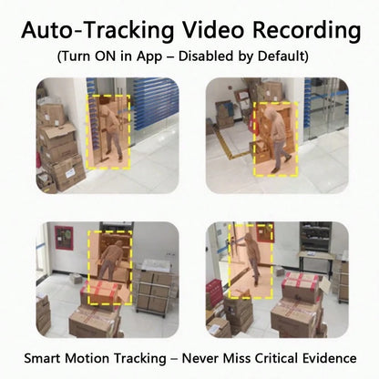 4pcs With 360 ° PTZ AI Automatic Tracking And Monitoring Camera- A Sleep Monitor For Babies, 2K HD, AI Motion Detection/Sound Detector, Real-Time Abnormal Alarm, Supports Two-Way High-Definition Voic
