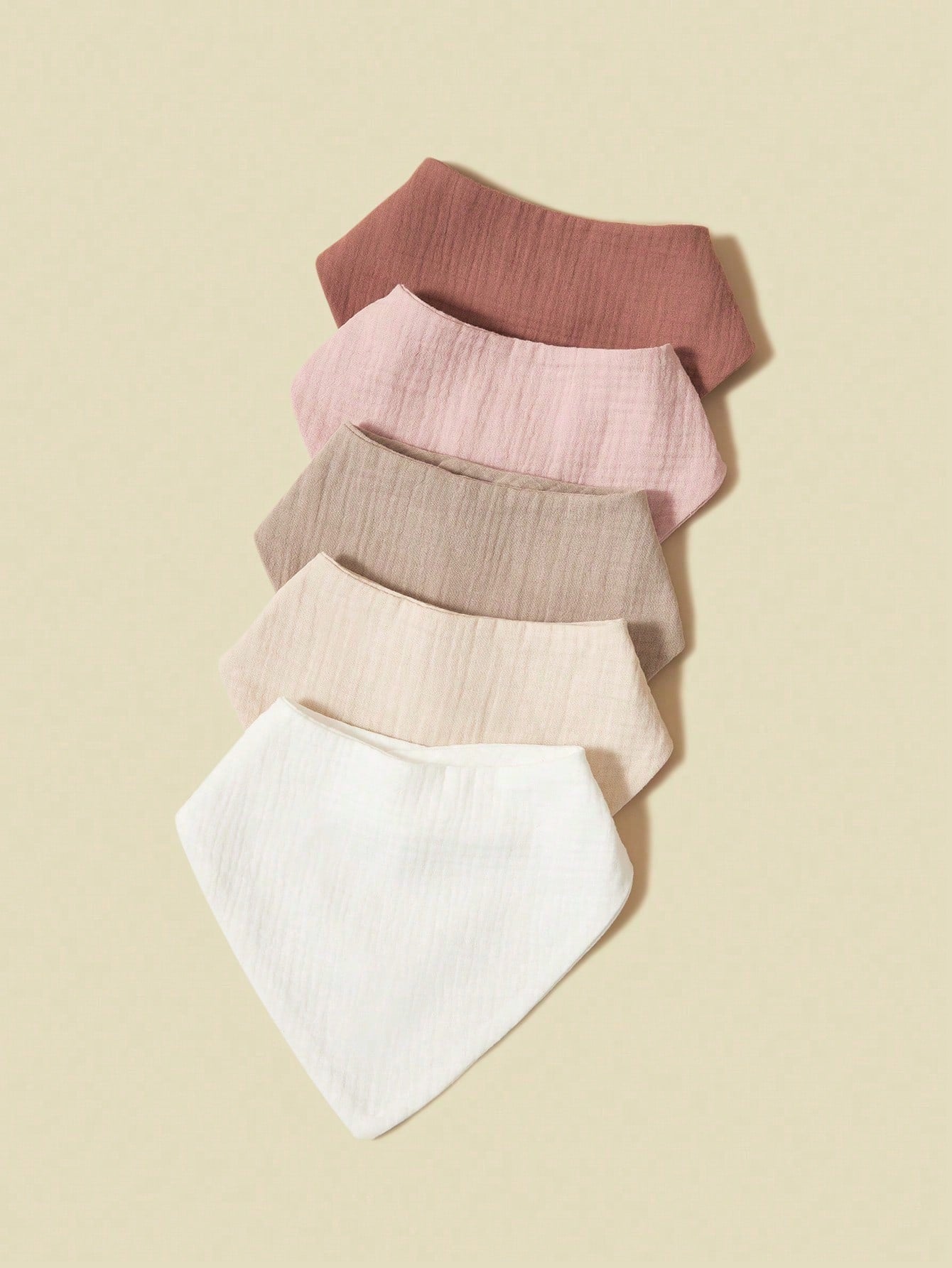 5 Pieces Per Pack, Pure Cotton Baby Bibs, Soft And Breathable Newborn Wipes, Essential For Baby Growth, Birthday Gifts.
