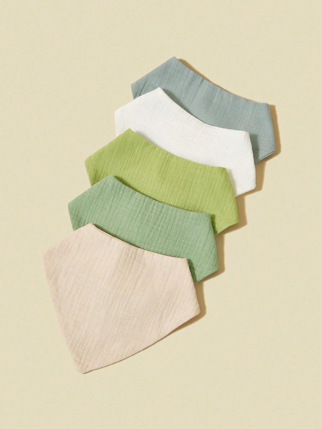 5 Pieces Per Pack, Pure Cotton Baby Bibs, Soft And Breathable Newborn Wipes, Essential For Baby Growth, Birthday Gifts.