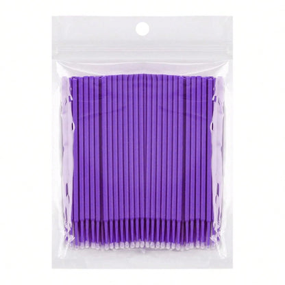 500 Pcs Micro Applicator Brush, Micro Swabs, Disposable Eye Lashes Mascara Wands For Eyelash Extension