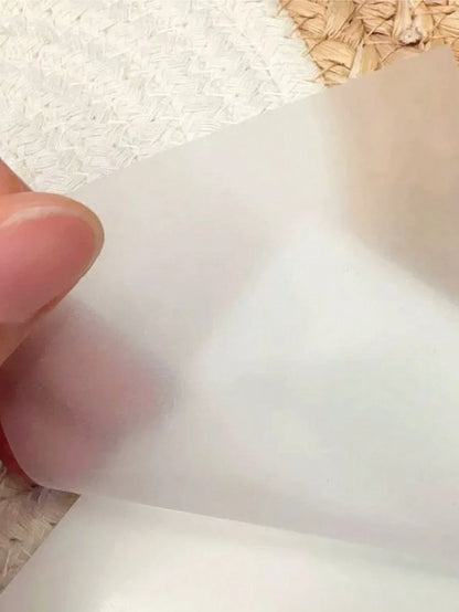 50pcs Disposable Tinting Glue Paper Tearable Nail Toning Palettes Nail Polish Color Mixing Tray Waterproof Paper Display Board