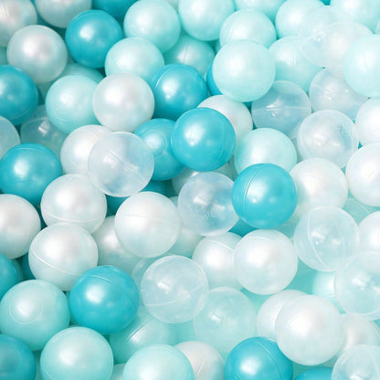 50Pcs Fashionable Bright Colors Baby Ball Pit Balls Crush Proof Plastic Toy Balls For Ball Pit Swimming Pools Playpens Tents Birthday Party Decor