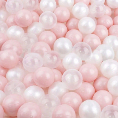 50Pcs Fashionable Bright Colors Baby Ball Pit Balls Crush Proof Plastic Toy Balls For Ball Pit Swimming Pools Playpens Tents Birthday Party Decor