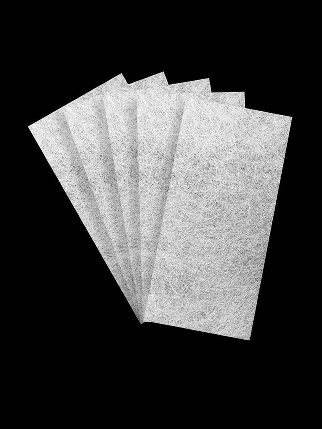 50Pcs Fiberglass Silk Nail Repair Stickers, Nail Reinforcement & Extension Wraps, Suitable For Home And Nail Salon, Strong Nail Protection Tools