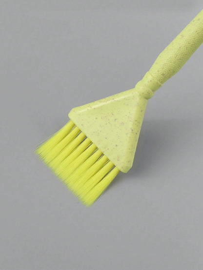 5pcs/1pc Colorful Wheat Straw Hair Dye Brush, Salon Perming & Coloring & Hair Treatment Brush, High-End Hair Salon Hair Dye Comb, Medium Size Hair Coloring Brush