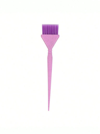 5pcs/1pc Colorful Wheat Straw Hair Dye Brush, Salon Perming & Coloring & Hair Treatment Brush, High-End Hair Salon Hair Dye Comb, Medium Size Hair Coloring Brush
