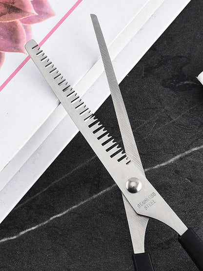 5pcs Professional Hair Styling Tool Set- Includes Hair Cutting Scissors, Comb, And Thinning Shears For Perfect Haircuts And Thinning, Slick Back Brush, Hair Dryer, Hair, Barber, Hair Tools, Hair Prod