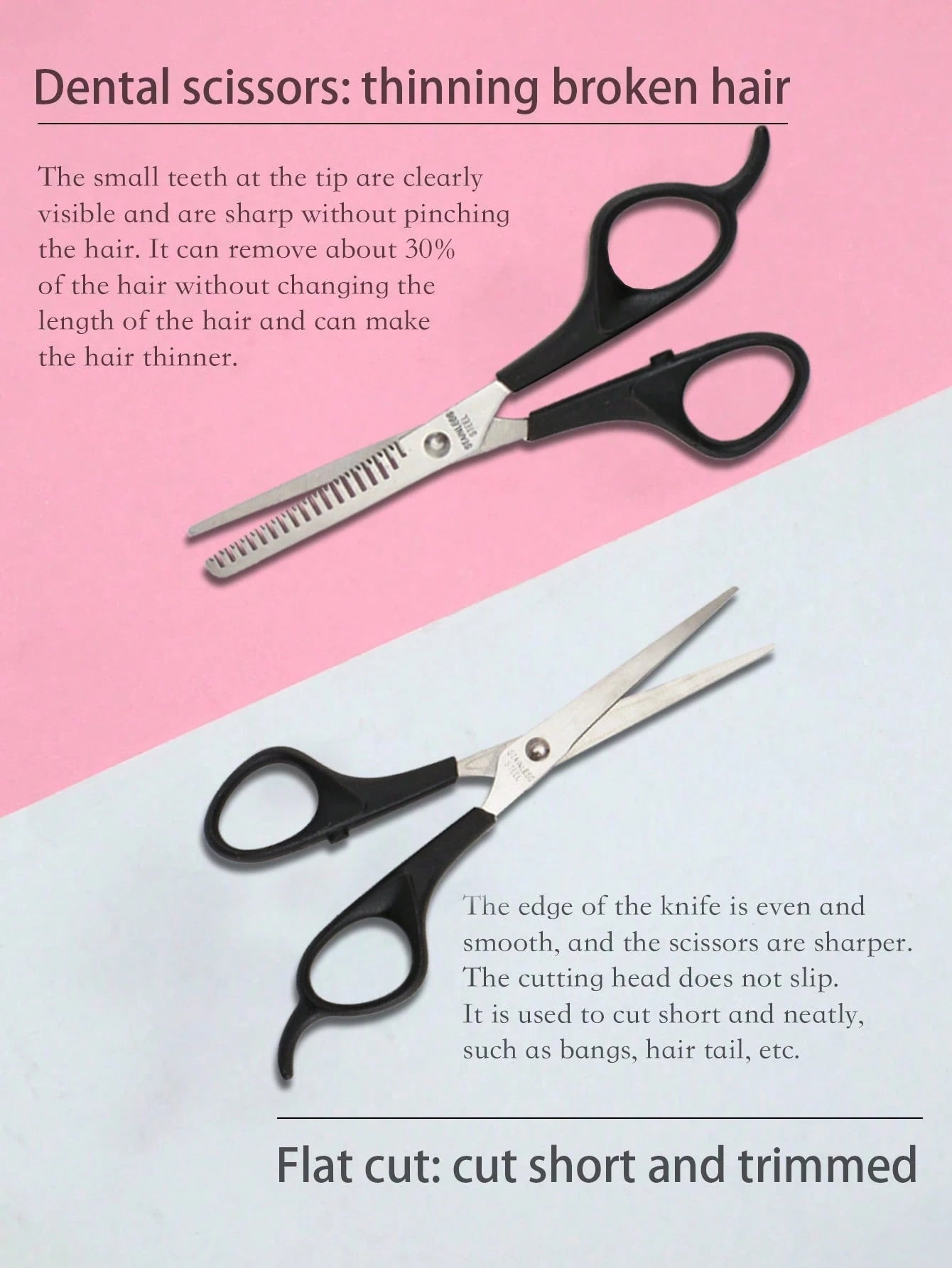 5pcs Professional Hair Styling Tool Set- Includes Hair Cutting Scissors, Comb, And Thinning Shears For Perfect Haircuts And Thinning, Slick Back Brush, Hair Dryer, Hair, Barber, Hair Tools, Hair Prod