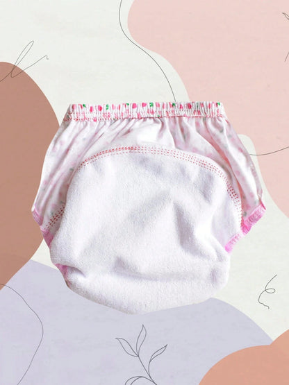 6 Pcs Boys' Cotton Training Pants With Cute Patterns Suitable For Toilet Training