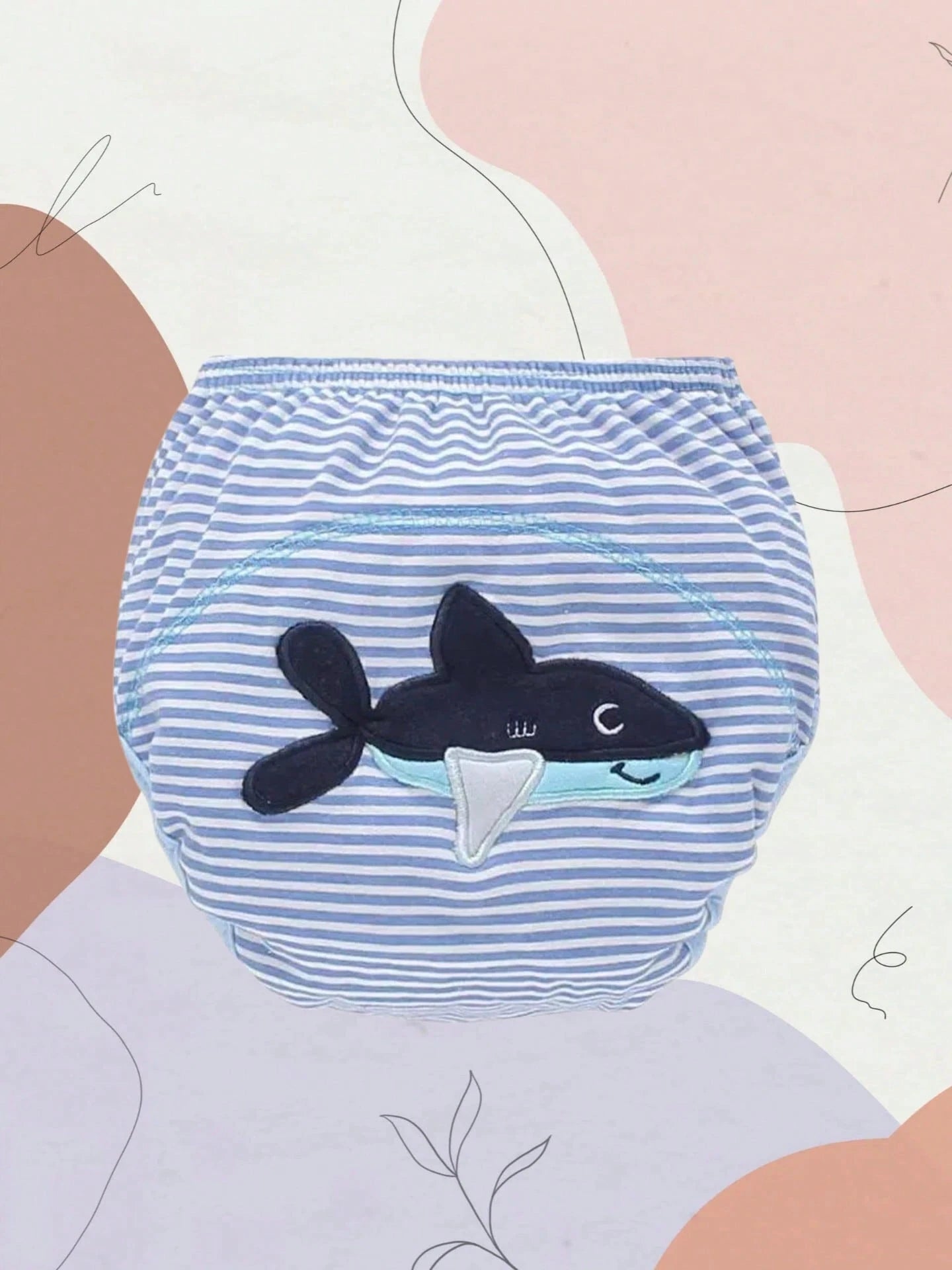 6 Pcs Boys' Cotton Training Pants With Cute Patterns Suitable For Toilet Training