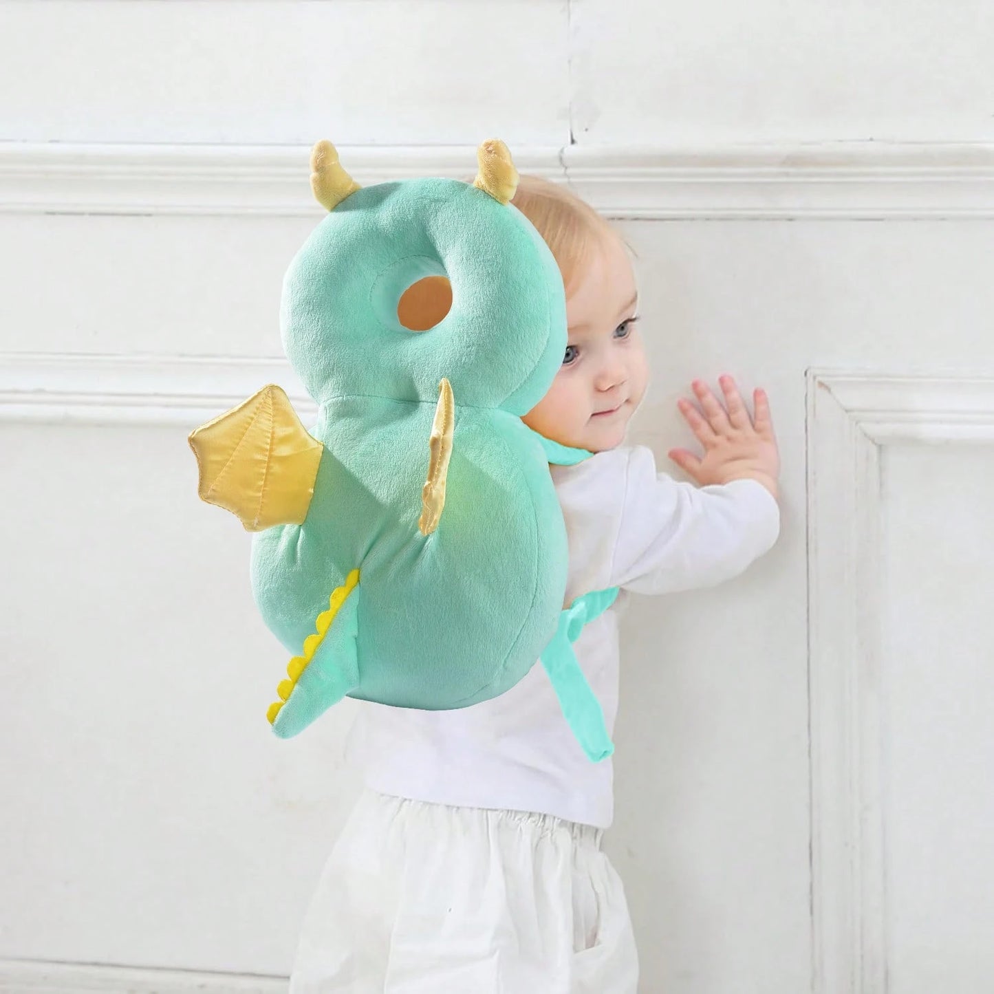 7Styles Crawling Gear Baby Head Protector Pad Safety Pad For Walking & Crawling,Toddlers Head Safety Adjustable Back-Pack