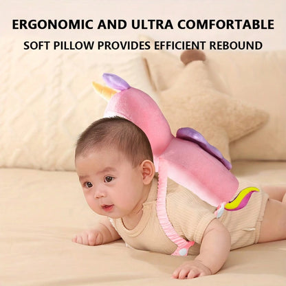 7Styles Crawling Gear Baby Head Protector Pad Safety Pad For Walking & Crawling,Toddlers Head Safety Adjustable Back-Pack
