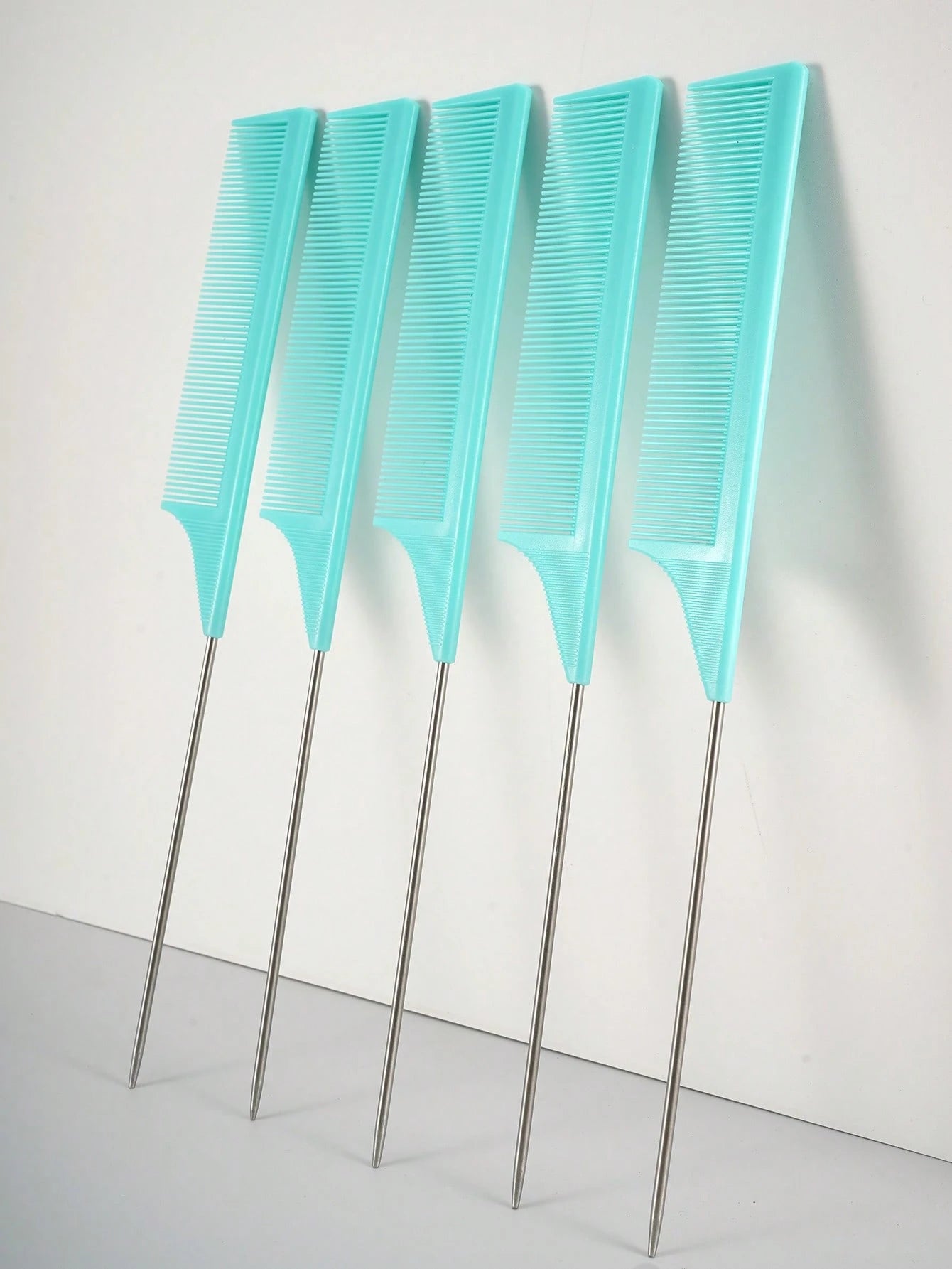 8/4/1pc Professional Point-Tailed Comb Pin-Tailed Comb Rat-Tailed Comb Parting Comb Stainless Steel Tail Comb Anti-Static Hairbrush: Multi-Functional Comb For Normal Hair For Combing Out Tangles Hair