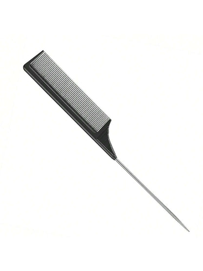 8/4/1pc Professional Point-Tailed Comb Pin-Tailed Comb Rat-Tailed Comb Parting Comb Stainless Steel Tail Comb Anti-Static Hairbrush: Multi-Functional Comb For Normal Hair For Combing Out Tangles Hair