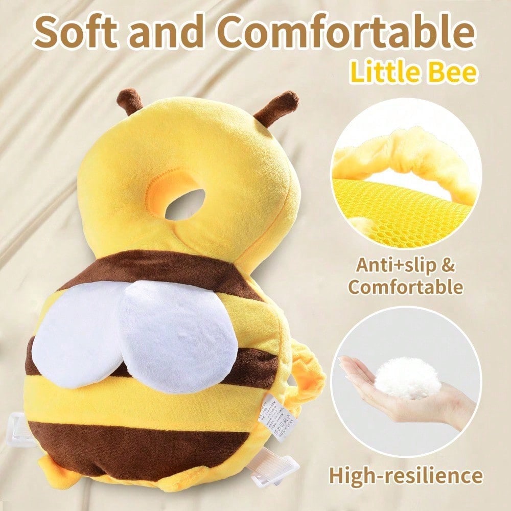8 Styles Baby Head Protection Backpack, Toddler Walking And Crawling Head Protector, Baby Adjustable Wearing Safety Pad, Soft And High Elasticity, Baby Products