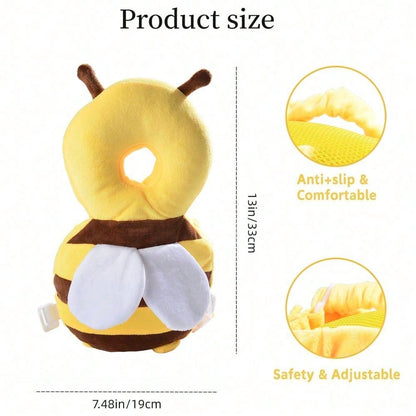 8 Styles Baby Head Protection Backpack, Toddler Walking And Crawling Head Protector, Baby Adjustable Wearing Safety Pad, Soft And High Elasticity, Baby Products