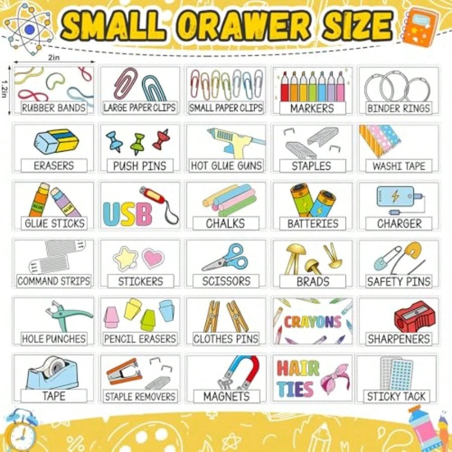 96 Pcs 12 Sheets Teacher Toolbox Labels Classroom Tool Box Storage Stickers School Classroom Supplies Labels Decor For Back To School Teacher Supplies Organization
