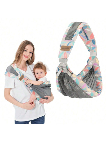 Adjustable One Shoulder Baby Carrier For Infant, Lightweight Breathable Mesh Baby Hip Carrier Portable Baby Carrier Sling For Newborn To Toddler