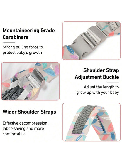 Adjustable One Shoulder Baby Carrier For Infant, Lightweight Breathable Mesh Baby Hip Carrier Portable Baby Carrier Sling For Newborn To Toddler